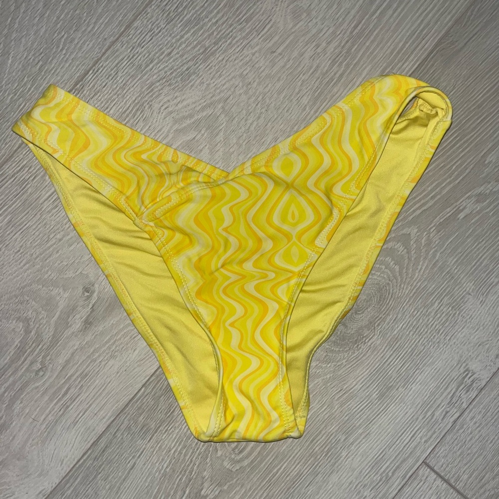 yellow bikini bottoms